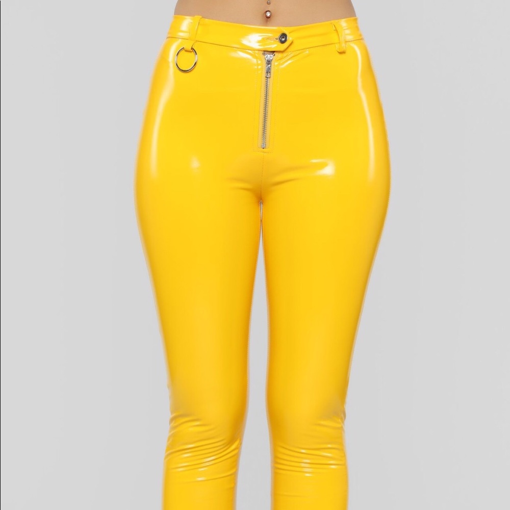 Yellow pants